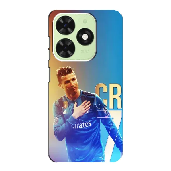 Чохол з принтом «CR7 Real» для TECNO Pop 8