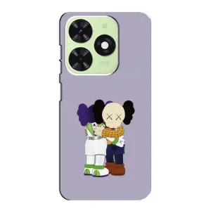 Чохли для Tecno Pop 8 - Bearbrick Louis Vuitton (PREMIUMPrint) (Дружба Беарбрік)