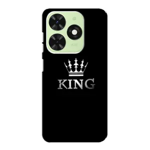 Чохол з Короною ТЕКНО Поп 8 - (AlphaPrint) (KING)
