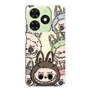 Чохол з принтом «Золота мавпа Bored Ape» для TECNO Pop 8