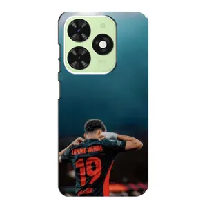 Чохол з принтом «Ламін 19» для TECNO Pop 8