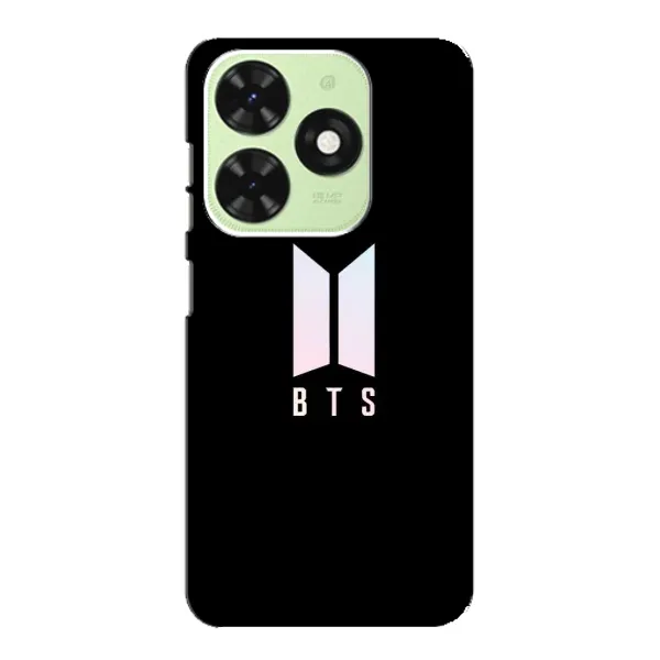 Чехол с принтом «Лого BTS» для TECNO Pop 8 Чехол с принтом «Лого BTS» для TECNO Pop 8