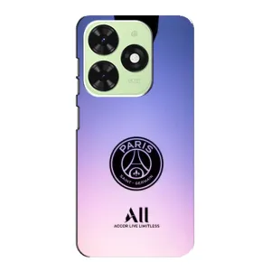 Чехлы PSG для Tecno Pop 8 (AlphaPrint) (лого PSG)