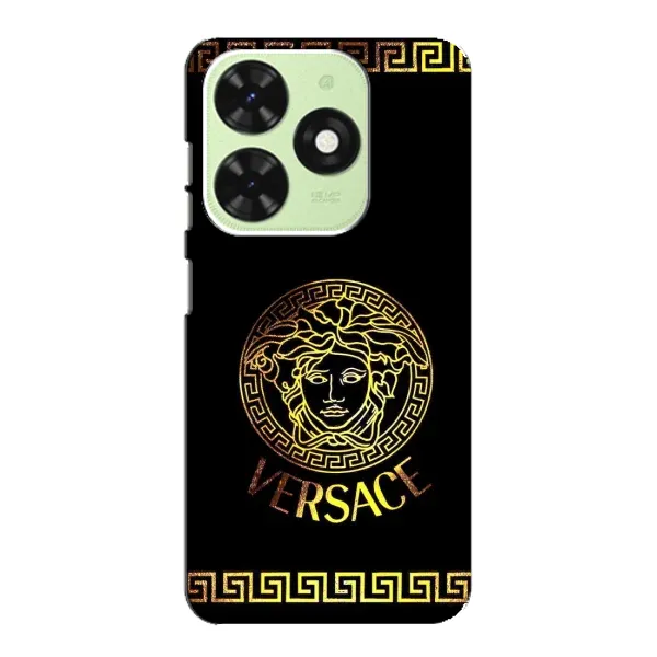Чохол з принтом «Logo Versace» для TECNO Pop 8