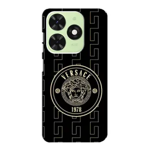 Чохли VERSACE для ТЕКНО Поп 8 (PREMIUMPrint) (Лого Версаче)