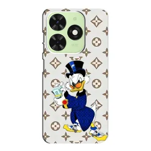 Чехлы для Tecno Pop 8 - Скрудж МакДак Louis Vuitton (PREMIUMPrint) (Макдак на стиле)
