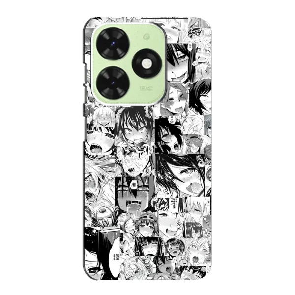 Чохол з принтом «Ahegao manga» для TECNO Pop 8