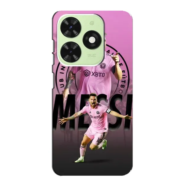Чехол с принтом «Messi Miami» для TECNO Pop 8