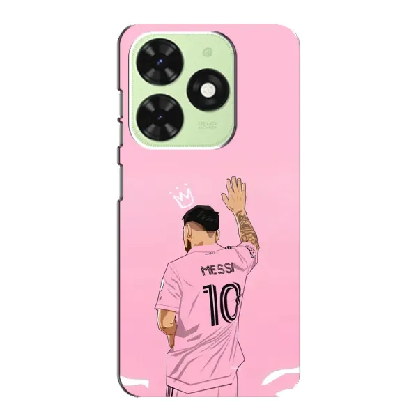Чехол с принтом «Месси Маями» для TECNO Pop 8