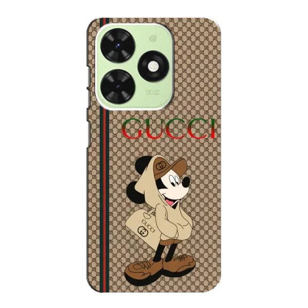 Чехол с принтом «Mickey GUCCI» для TECNO Pop 8