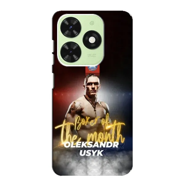 Чехол с принтом «Olexandr Usyk» для TECNO Pop 8 Чехол с принтом «Olexandr Usyk» для TECNO Pop 8