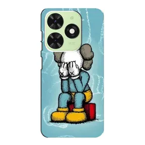 Чохли для Tecno Pop 8 - Bearbrick Louis Vuitton (PREMIUMPrint) (Плач Bearbrick)