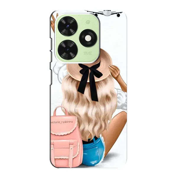 Чохол з принтом «Подорож» для TECNO Pop 8