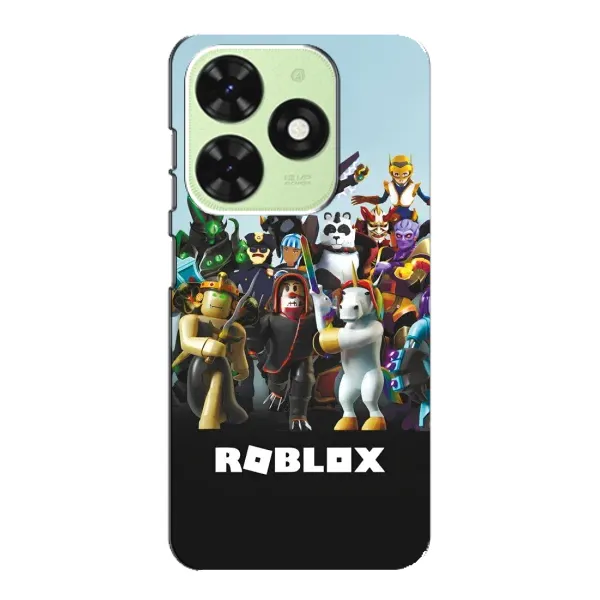 Чохол з принтом «ROBLEX» для TECNO Pop 8
