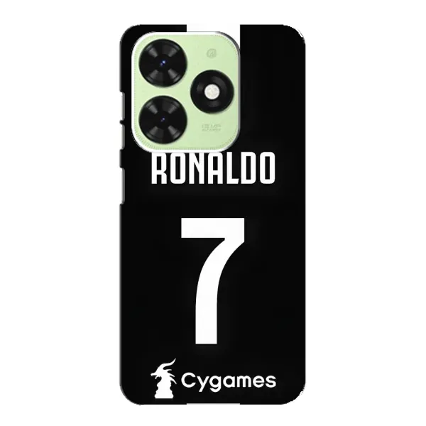 Чохол з принтом «RONALDO 7» для TECNO Pop 8