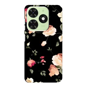Чехол с принтом «Розочки» для TECNO Pop 8