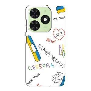 Чехлы Доброго вечора, ми за України для Техно ПОП 8 (AlphaPrint) (Стикер)