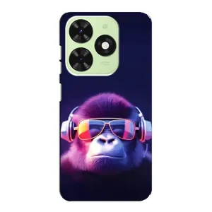 Чохол з Мавпами Tecno Pop 8 - (AlphaPrint) (Стильна мавпа)