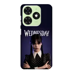 Чехлы Венсдей на Tecno Pop 8 Уэнсдей (AlphaPrint) (Wednesday)