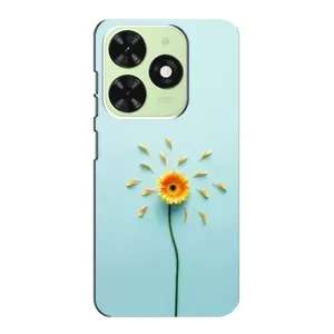 Чехлы с Цветами для Tecno Pop 8 (VPrint)