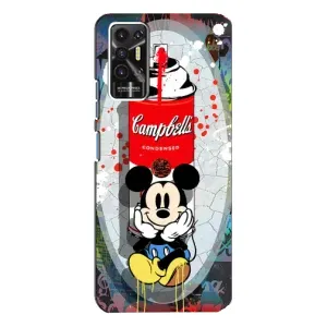 Чехол Disney Mouse TECNO Pova-2 (LE7n) (PREMIUMPrint) (Американский Маус)