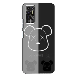 Чохли для TECNO Pova-2 (LE7n) - Bearbrick Louis Vuitton (PREMIUMPrint) (БеарБрік очі)