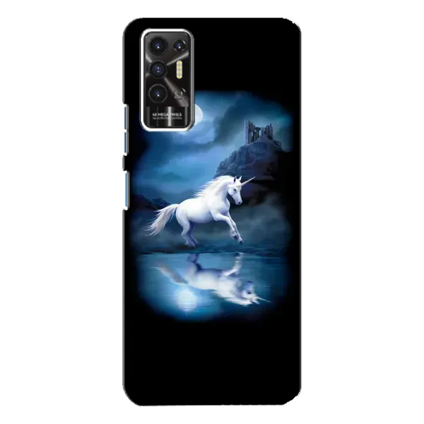 Чехол с принтом «Единорог» для TECNO Pova 2 (LE7n) Чехол с принтом «Единорог» для TECNO Pova 2 (LE7n)