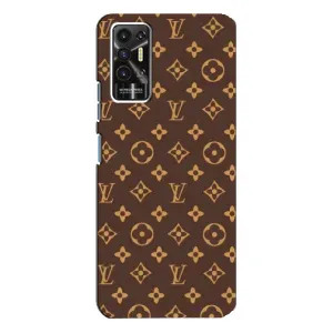 Чехлы Луи Витон для TECNO Pova-2 (LE7n) (AlphaPrint - LOUIS VUITTON) (фон LOUIS VUITTON)