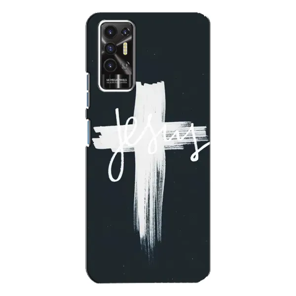 Чехол с принтом «Иисус» для TECNO Pova 2 (LE7n)