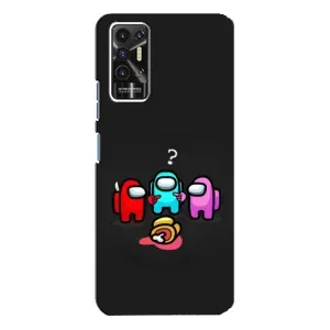 Чехол Амонг Ас для TECNO Pova-2 (LE7n) (AlphaPrint)