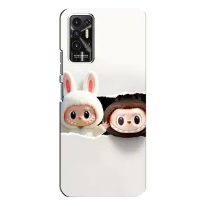 Чохол з принтом «Лабубу» для TECNO Pova 2 (LE7n)
