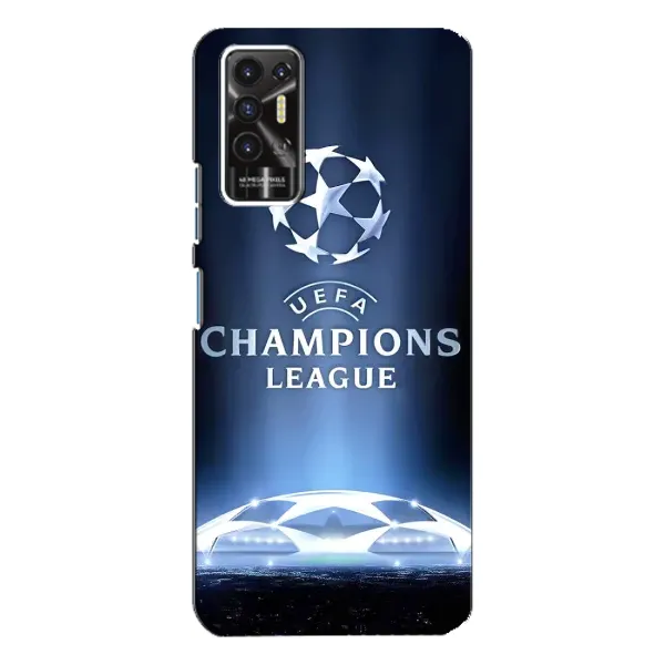 Чехол с принтом «Лига чемпионов» для TECNO Pova 2 (LE7n)