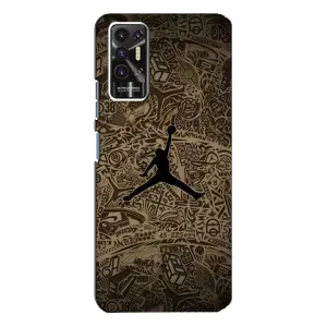 Чехлы для TECNO Pova-2 (LE7n) - с картинкой JORDAN (AlphaPrint)