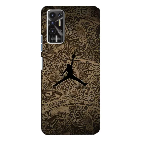 Чохол з принтом «Logo Jordan» для TECNO Pova 2 (LE7n)