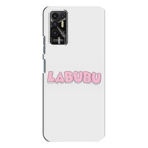 Чохол з принтом «Лого Лабубу» для TECNO Pova 2 (LE7n)