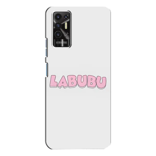 Чохол з принтом «Лого Лабубу» для TECNO Pova 2 (LE7n)