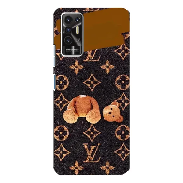 Чехол с принтом «Медведь без головы» для TECNO Pova 2 (LE7n)