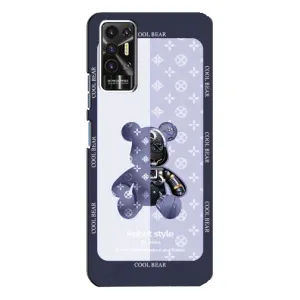 Крутые Чехлы Луи Виттон для TECNO Pova-2 (LE7n) (AlphaPrint) (Медвежонок LV)