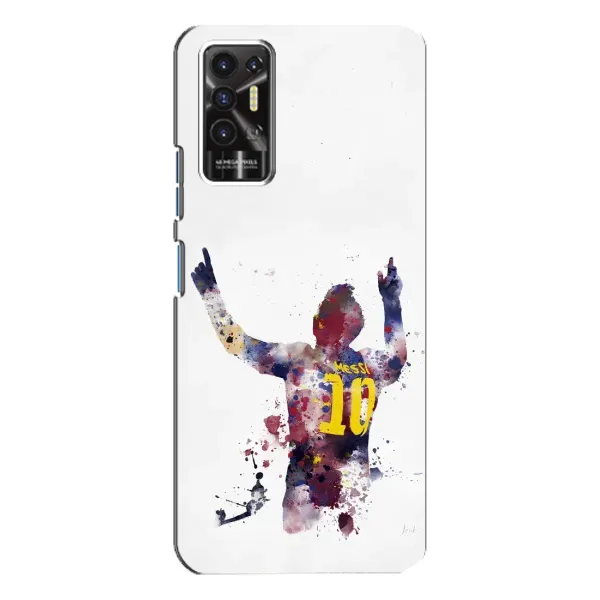 Чехол с принтом «Messi Barca» для TECNO Pova 2 (LE7n) Чехол с принтом «Messi Barca» для TECNO Pova 2 (LE7n)