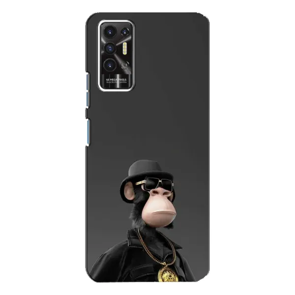 Чехол с принтом «Обезьяна NFT» для TECNO Pova 2 (LE7n)