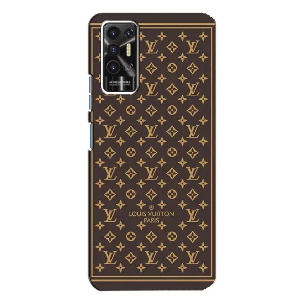 Чехол с принтом «обои LV» для TECNO Pova 2 (LE7n)
