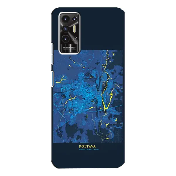 Чехол с принтом «Полтава» для TECNO Pova 2 (LE7n)