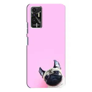 Чехол с принтом «Смешная собака» для TECNO Pova 2 (LE7n)