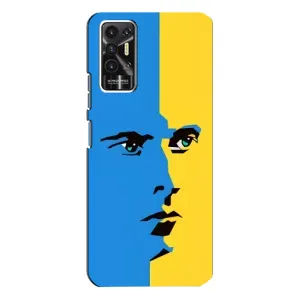 Украинские Чехлы для TECNO Pova-2 (LE7n) с картинкой УПА (AlphaPrint) (Степан Бандера)