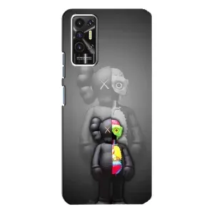Чохли для TECNO Pova-2 (LE7n) - Bearbrick Louis Vuitton (PREMIUMPrint) (Тіло Bearbrick)