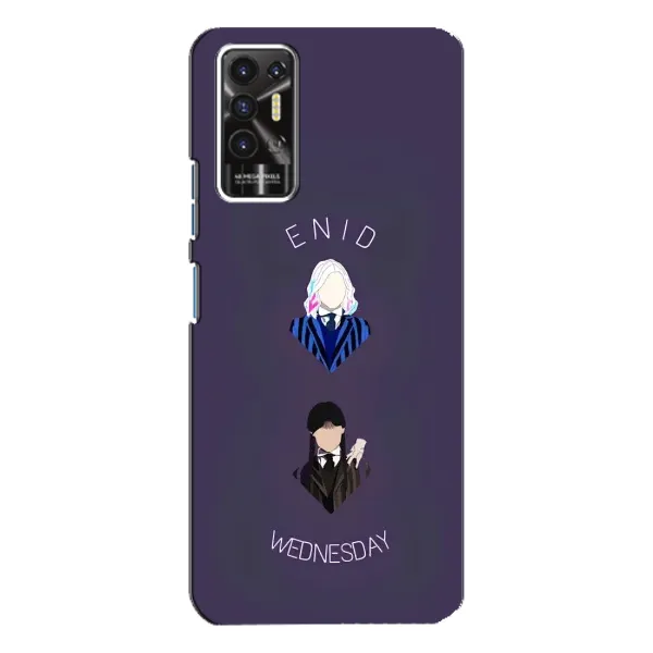 Чохол з принтом «Венздей і подруга» для TECNO Pova 2 (LE7n)