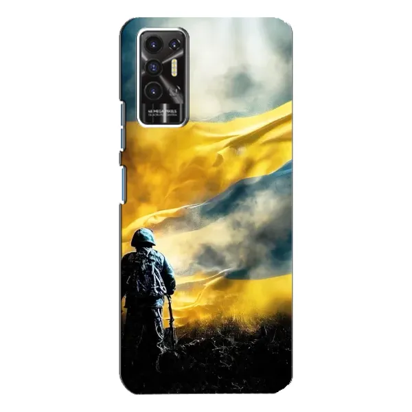 Чехол с принтом «Война» для TECNO Pova 2 (LE7n)
