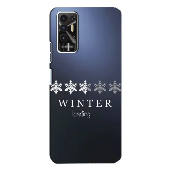 Чехол с принтом «Winter loading» для TECNO Pova 2 (LE7n) Чехол с принтом «Winter loading» для TECNO Pova 2 (LE7n)