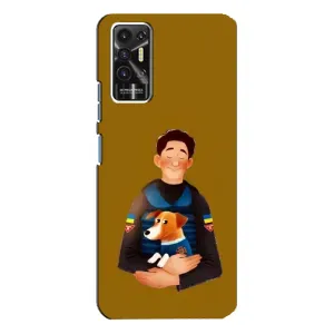 Чехлы с картинкой собаки Патрон для TECNO Pova-2 (LE7n) (AlphaPrint) (ЗСУ Патрон)