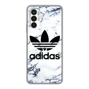Чохли Адидас для Tecno POVA 3 (LF7n) (AlphaPrint) (Адідас на мраморі)